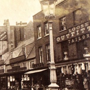 Wisbech High Street c.1870-80 | from Wisbech and Fenland Museum (Stanton Album)