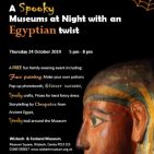 A FREE Spooky Museums at Night with an Egyptian Twist! Thursday 24th November, Wisbech & Fenland Museum, 5pm-8pm
